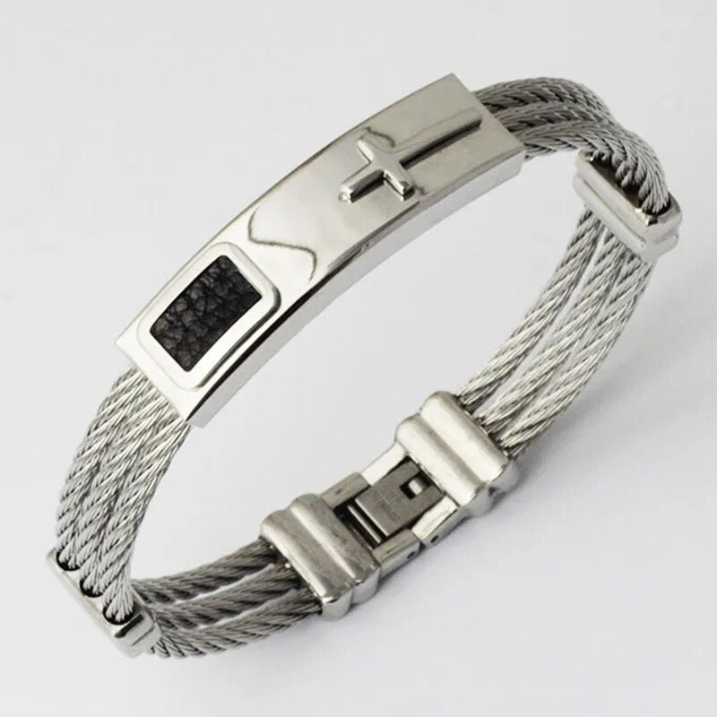 Bracelet Croix Homme Hugo Boss