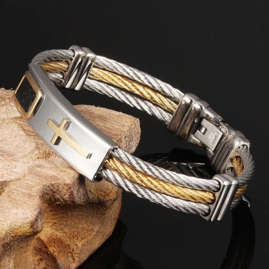 Bracelet Croix Homme Hugo Boss