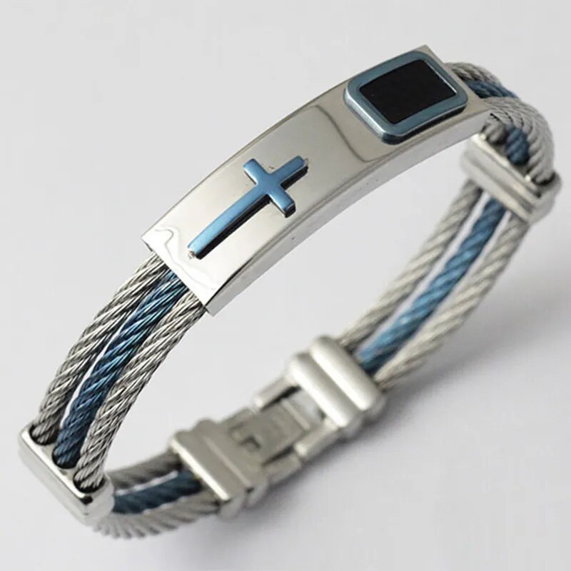 Bracelet Croix Homme Hugo Boss