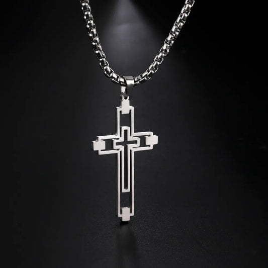 Pendentif Croix Femme Swarovski