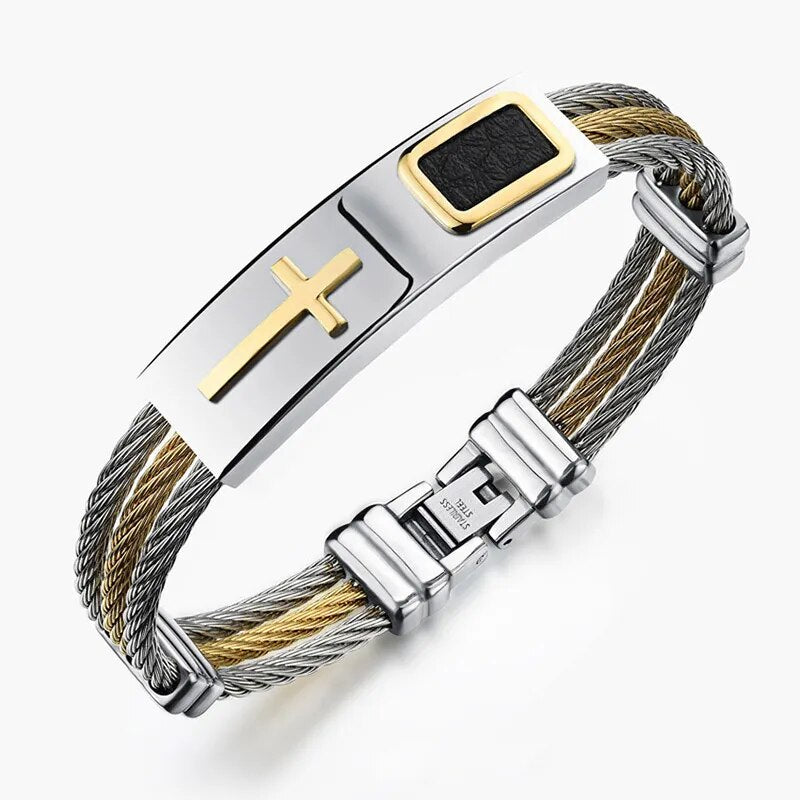 Bracelet Croix Homme Hugo Boss