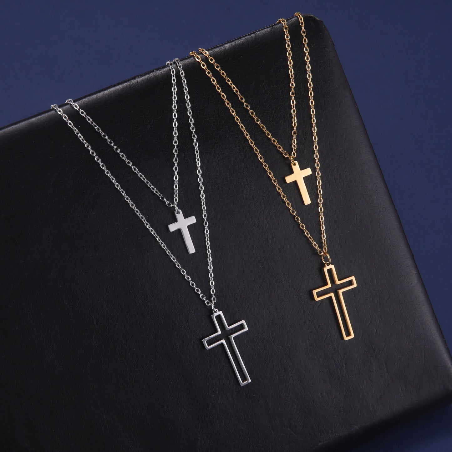 Collier Croix Chrétienne Femme