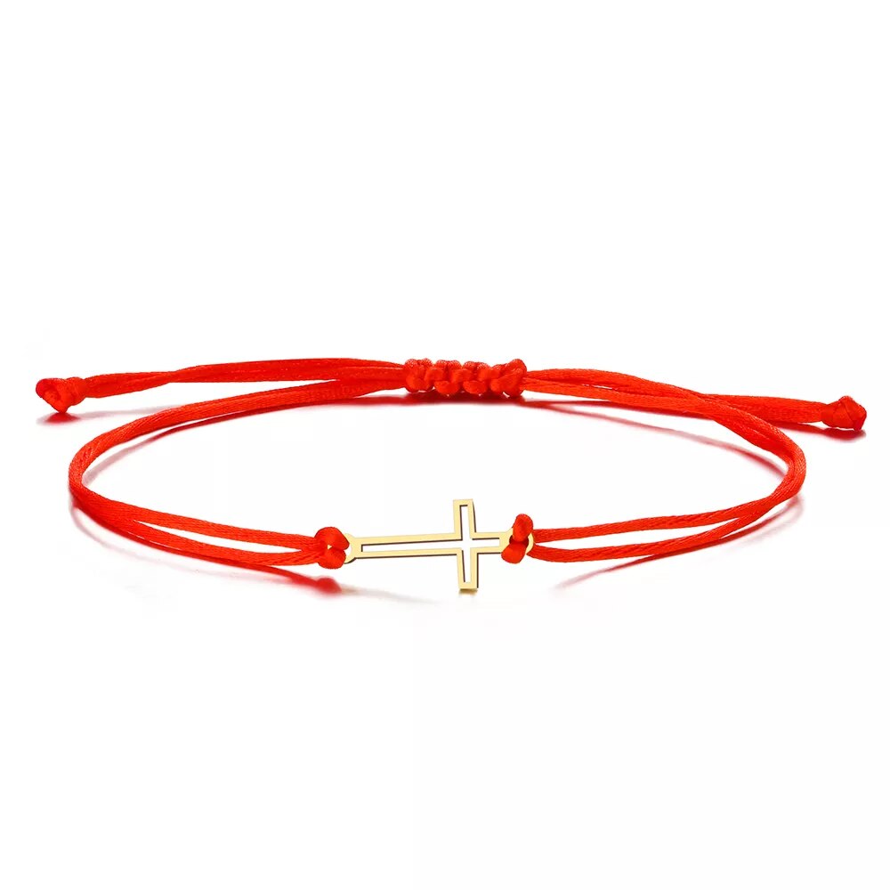 Bracelet Croix Rouge