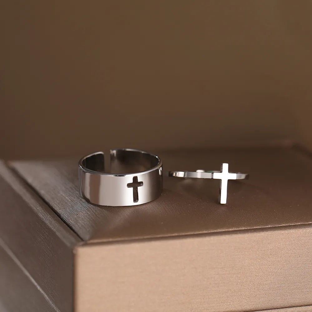 Bague Croix Jésus